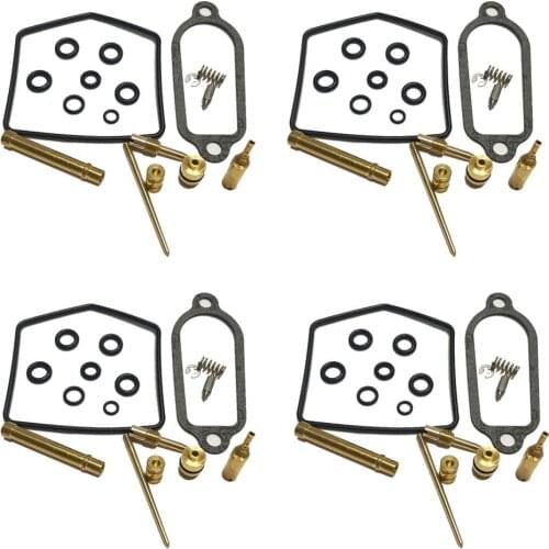 Pack of 4 Carb Carburetor Rebuild Kit For 1972-1974 Honda CB350F Carburateur Carb Repair Kit