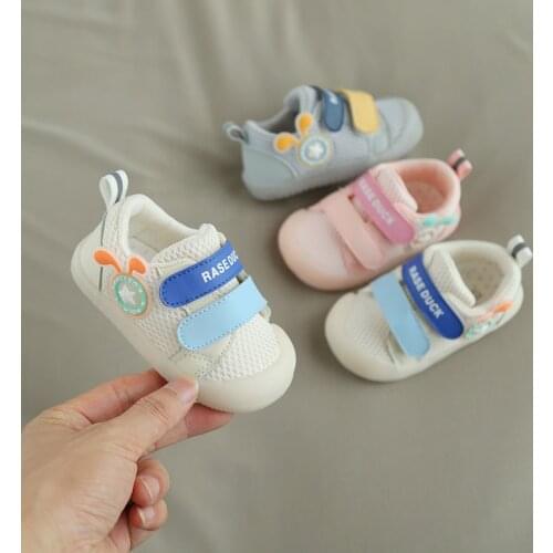 Autumn Baby Girls Boys Casual Shoes Infant Toddler Shoes Children Breathable Mesh Soft Bottom Non-slip Kids First Walkers Shoes