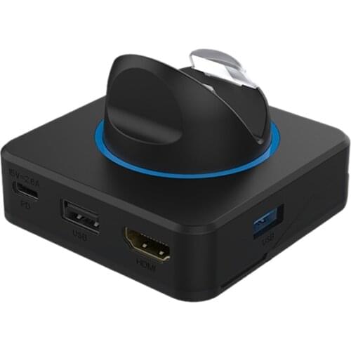 Charging Base Handle Projection Screen Dock Type-C Charger Base Stand for Switch to TV Adapter Charger Stand