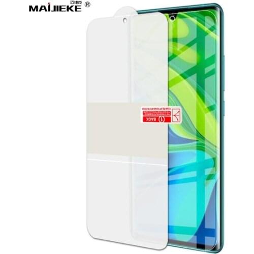 Full Cover Hydrogel Film For Xiaomi note 10 pro Screen Protector For Xiaomi mi Note 10 Nano TPU Film Not Glass