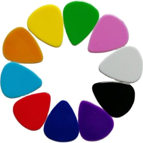 Drop shipping free shipping best tool nail cleaner 100 guitar picks nylon mixing color