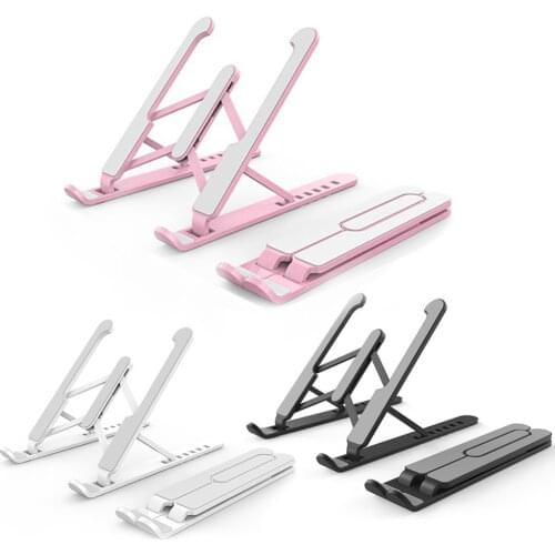 Laptop stand Support Base Notebook Foldable Laptop Holder Stand For Macbook Pro iPad Laptop accessories stand Cooling Pad Riser