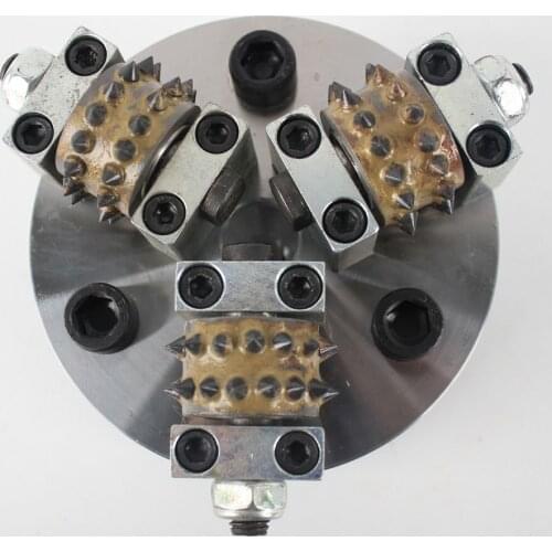 Raizi 1 pc Bush Hammer Wheel Replacement Abrasive Roller for Stone Concrete Terrazzo Litchi Surface Epoxy Coating Hammer Plate