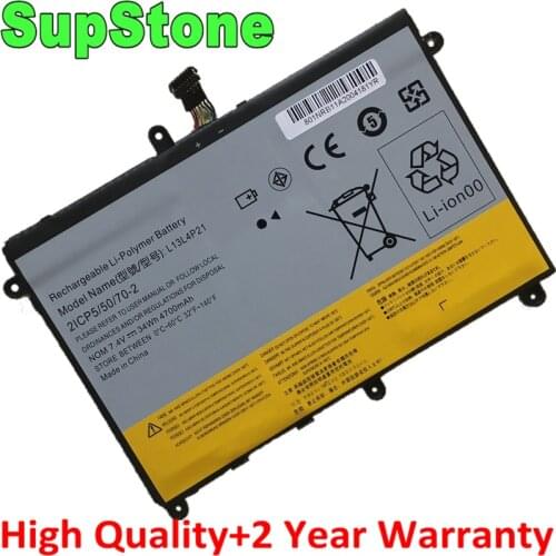 SupStone New L13L4P21 L13M4P21 laptop Battery For Lenovo Ideapad Yoga 2 11 20332 2332 20428 121500223 121500224