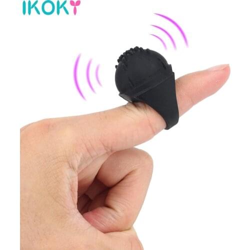 Female Masturbation Adult Products for Woman Clitoris Stimulator Mini Finger Vibrator G Spot Lesbian Sex Toys Erotic