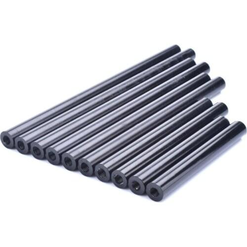10pcs/lot M3*5/10/15/30/50/80/100mm Aluminum Column Link Pillar Aluminum Tube Spacer Rod for RC DIY Model Aircraft Spare Parts