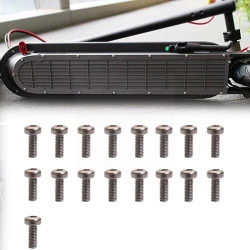 17/21Pcs Bottom Battery Cover Electric Scooter Steel Pro Mijia Screws M365 2021 For Xiaomi Accessories Scooter Parts J1Q3
