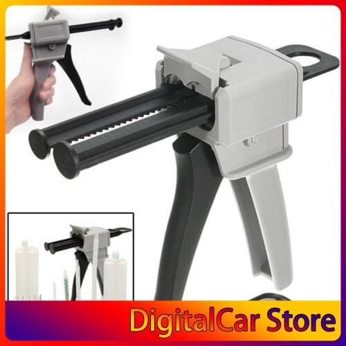 50ml Ab Epoxy Glue Gun Adhensive Mix 1:1 2:1 Manual Dispense Hand Tool Labeling Adhesive For Silica Gel Glues