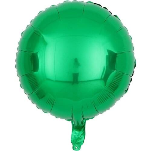 50Pcs/lot 18 Inch Round Round Balloons Wedding Party Background Layout Supplies Birthday Party Decoration Foil Balloons