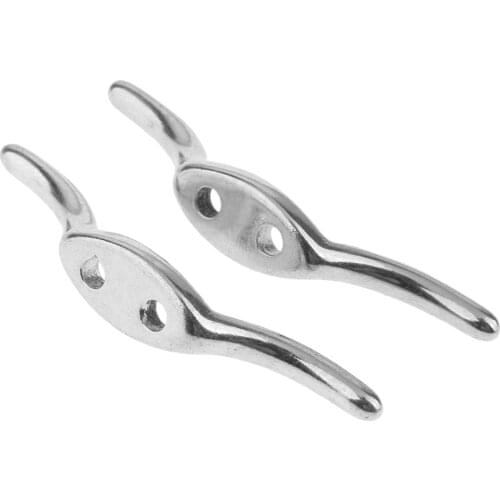 67mm Kayak Rope Cleats Boat Marine Line Flag Anchor, 316 Stainless Steel