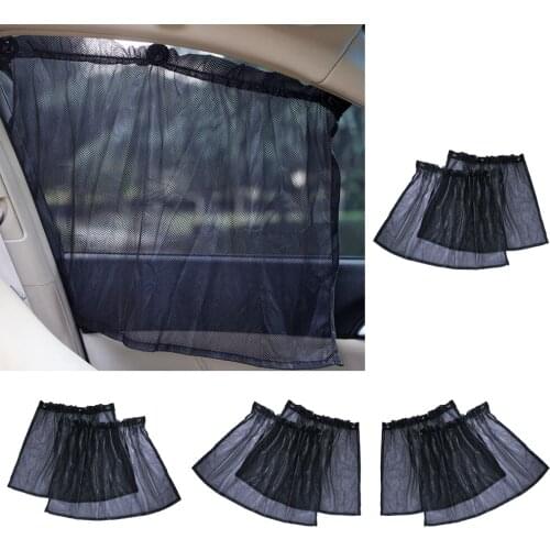 8pcs Cab Auto Car Rear Window Curtain Film Privacy Cover Blackout Mesh