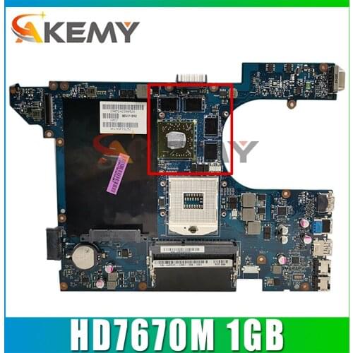 Akemy LA-8241P Laptop motherboard for Dell Inspiron 15R-5520 7520 original mainboard HD7670M 1GB
