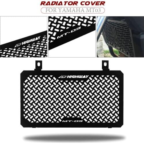 Motorcycle accessories Engine Radiator Bezel Grille Protector Grill Guard Cover For Yamaha MT03 MT-03 2006-2013