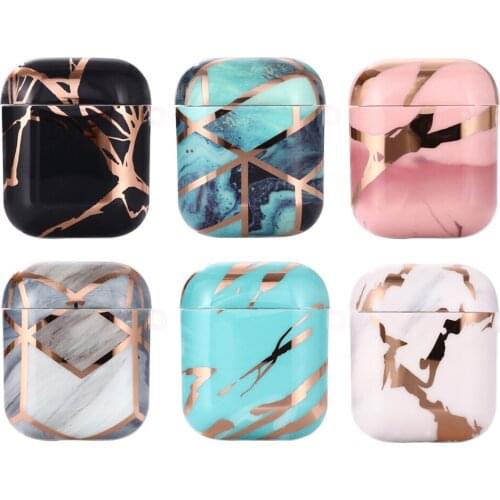 2021 new Airpods1 2 IMD printed plating protective case TPU wireless bluetooth protective case