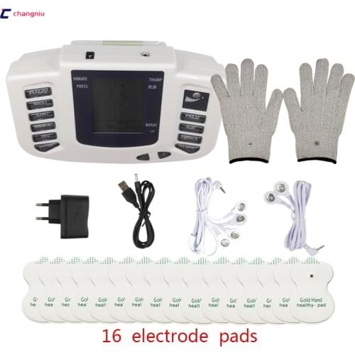 Electronic Body Slimming Pulse Massage for Muscle Relax Pain Relief Stimulator Massageador Tens Acupuncture Therapy Machine