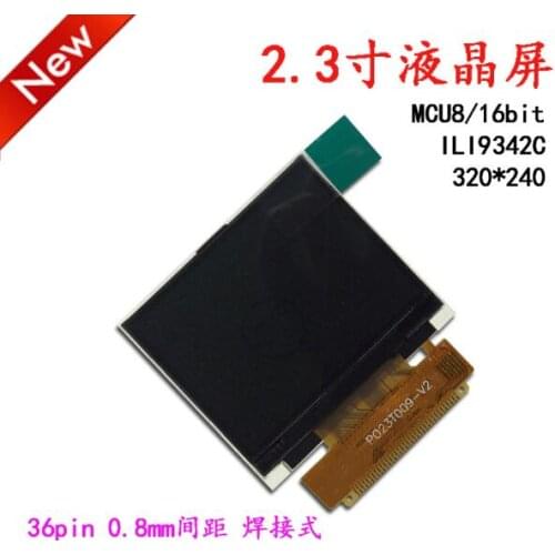 2.3 inch 2.31 inch TFT LCD horizontal screenILI9342C