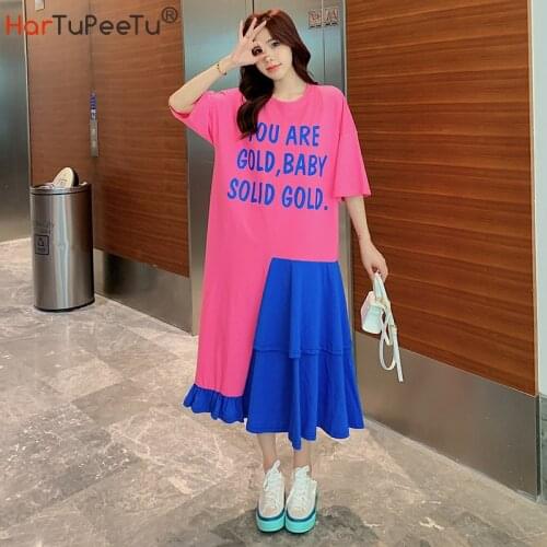 HARTUPEETU Colored Summer Dresses