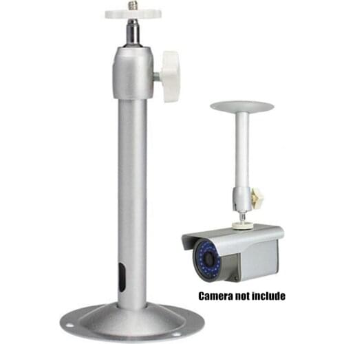 Aluminum Alloy 6mm Camera Monopods Mini Projector Surveillance CCTV Camera Stand Rotatable Adjustable Ceiling Wall Mount Bracket