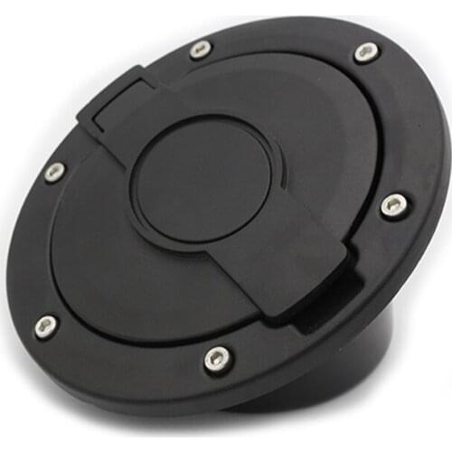 Gas Tank Covers for Jeep Wrangler JK 2007-2016 Auto Tank Cap Cover Fuel Filler Cover Door