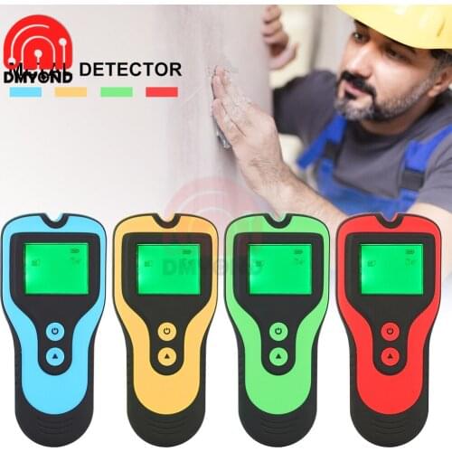 3In1 Metal Detector Find Metal Wood Stud Finder AC Voltage Live Wire Detect Wall Metal Scanner Electric Box Finder Wall Detector