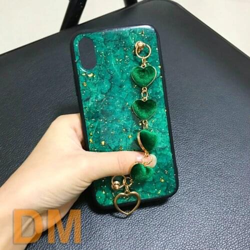 Fashion Wrist Strap Case for Xiaomi Poco X3 NFC X2 F2 Pro Redmi Note 9 9S 8 8T 7 Pro 7A 8A 9A 9C K20 K30 Glitter Bracelet Cover