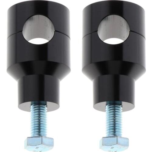 Pair of 7/8' Motorcycle Handlebar Riser Extender For Harley Bobber Chopper Cruisers