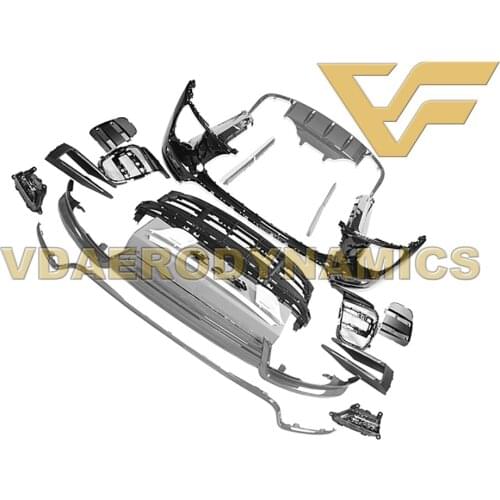 Suitable For 14-18 Porsche Macan VAD-TR Full Body Kit with Turbo Front Bumper TR Front Lip Rear Lip Diffuser Side Skirts