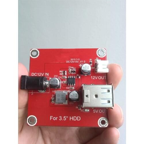 SATA hard disk 3.5 HDD power supply board For Raspberry Pi 3/cubieboard3/4/5/Cubietruck development board single board