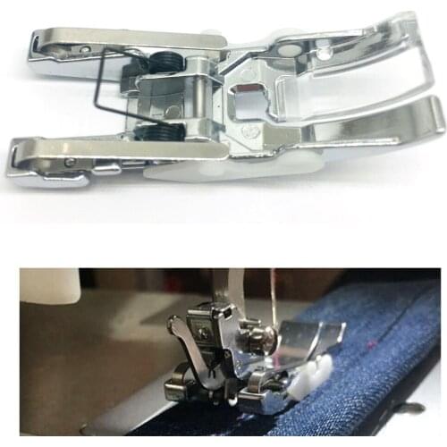 Thick Material Walking Foot Snap On For Singer Brother Toyota Genuine Gliding Foot TOYOTA RS-2000 #672580-FBD10