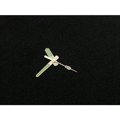 Watch Parts Golden SPR777 Seiko Modified Japan C3 Super Luminous For SKX/SBBN NH35A/NH36 Movement Watch Hands