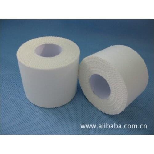 1rolls 3.8cm*10m white sports tape knee ankle bandage sports ankle wrist injury elastic strapping injuries tape athletic tape