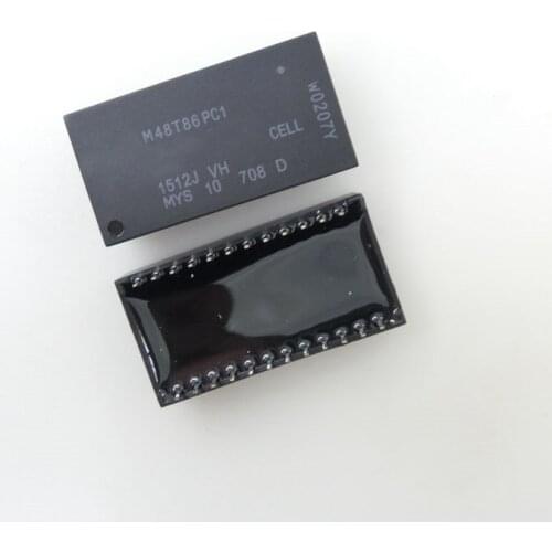 1pcs/lot M48T86PC1 M48T86 DIP-24 ST 5.0 V PC real-time clock IC In Stock