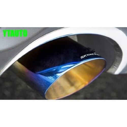 Auto Tail pipe exhaust tip muffler Stainless steel For Mazda CX-5 cx 5 2012-2018,2pcs/lot