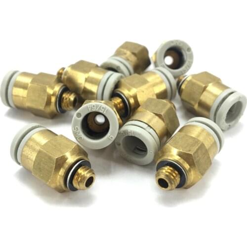 KJH04-M3 KJH04-M5 KJH04-M6 KJH04-01S air hose fitting quick connector plastic tubing fitting machinery parts KJH series