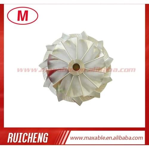 GTA15-25 42.00/56.02 mm 11+0 blades high performance turbocharger billet/milling/aluminum 2618 compressor wheel