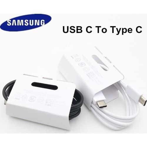 Samsung Galaxy S20 Plus Note 10 Pro Type C Cable USB3.0 25W PD USB Type-C To Type-C Fast Charger Cable For Note10 S20 Ultra 1M