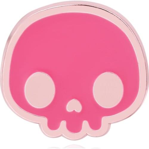 Lovely Jellyfish Enamel Pins Jewelry Pink Color Jellyfish Animal Lapel Pin Gifts