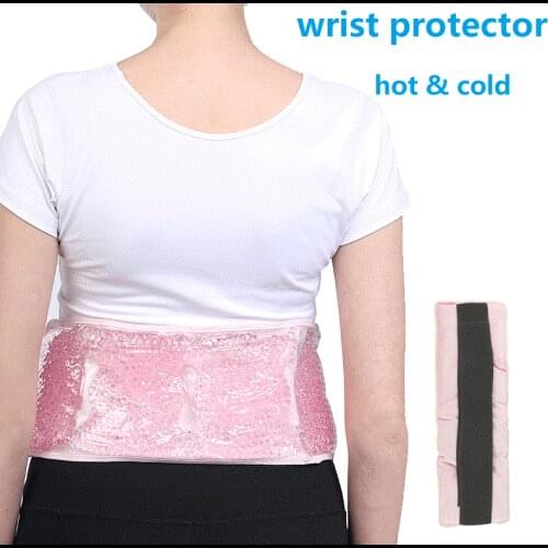 Gel Wrap Hot Cold Therapy Pain Relief Reusable Ice Hot Pack For Injury with Straps Back Shoulders Waist Refrigerator Cooler Bag