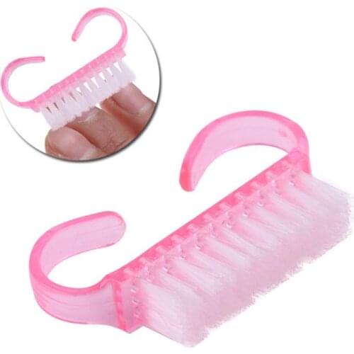 Nail Cleaning Brush Nail Pedicure Soft Remove Dust Brush Calf Corner Brush Manicure Tools for Nail Care Women Hot Sale TSLM1