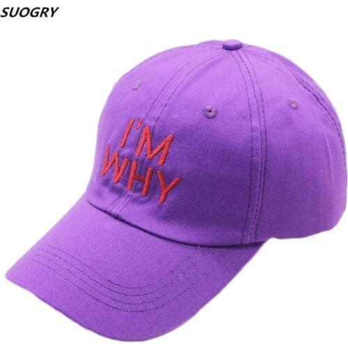 SUOGRY 2018 New Design Dad Hats Women Men Letter Baseball Cap Fashion High Quality Unisex Hats New Sports Hats
