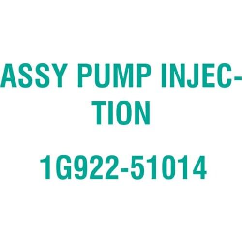 For Kubota 1G922-51014 ASSY PUMP INJECTION