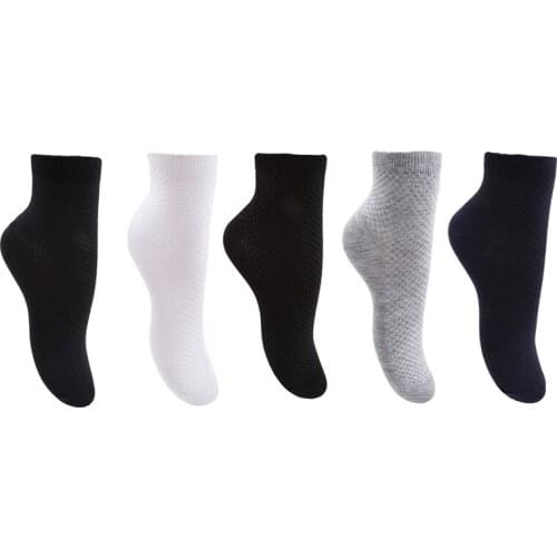 1 Pair Men Bamboo Fiber Socks Anti-Bacterial Deodorant Breathable Sports Sock For Men Golf Baseball Running Socks Cycling Socks