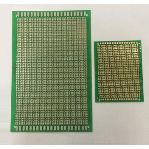 9*15cm 9x15cm 10*15cm 10x15cm 1.6mm Thickness Single One Side Green Epoxy Fiber Glass FR4 Hole Welding Test Universal PCB Board