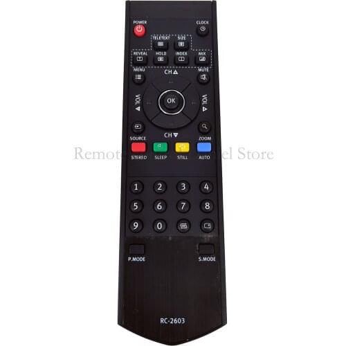 Used Original RC-2603 For BBK LCD LED HD TV Remote control RC-3704 RC-Y35-OK Fernbedienung