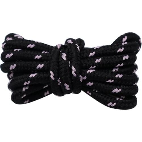 Coolstring 4.5MM Top Shoe Accessories Polyester Ropes Black Pink Shoelaces Unisex For Pro Men Women Sneaker Canvas Boots Hoodie