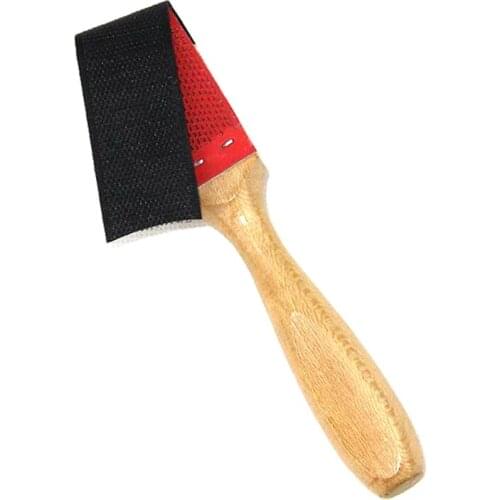 Wooden Shoe Brush Cleaning Maintenance for Latin Ballet Dancing Shoes Suede Sole -MX8