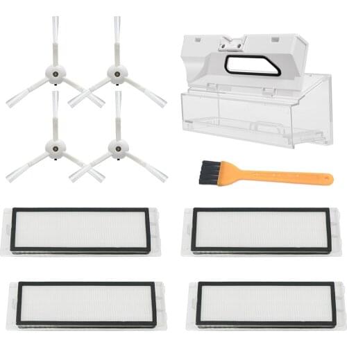 Dust Box Suitable for Xiaomi Mi Robot 2st Roborock S55 S51 S50 Vacuum Cleaner Parts Hepa Filter Replacement spare accessories