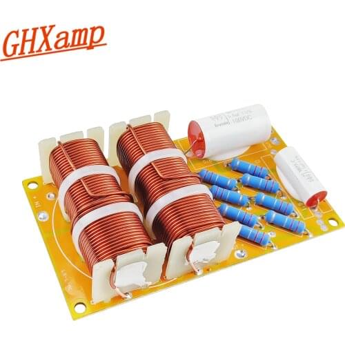 GHXAMP 100W 1-Way Crossover Pure Woofer Subwoofer Frequency Divider 800Hz -12dB For 2-4OHM Bass Speaker Car Audio Parts 1PC