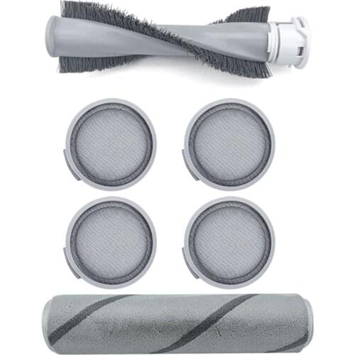 HOT！-Roller Brush Hape Filter for Xiaomi Mijia SCWXCQ01RR & for Xiaomi Mijia Dreame V9/V9D/V10 Removal Instrument Main Brush