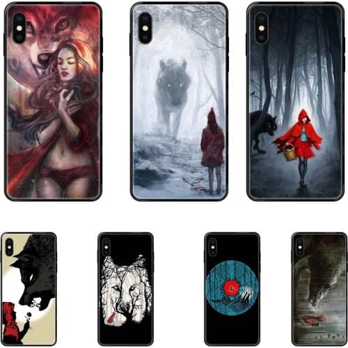 Youth For Huawei Honor 20 20I 20S 10 10I 6A 7A 7X 8C 8X 9 9A 9I 9X Lite Pro Little Red Riding Hood Wolf Diy Colorful Printing